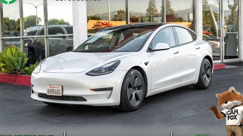 TESLA MODEL 3 2021 5YJ3E1EAXMF029129 image